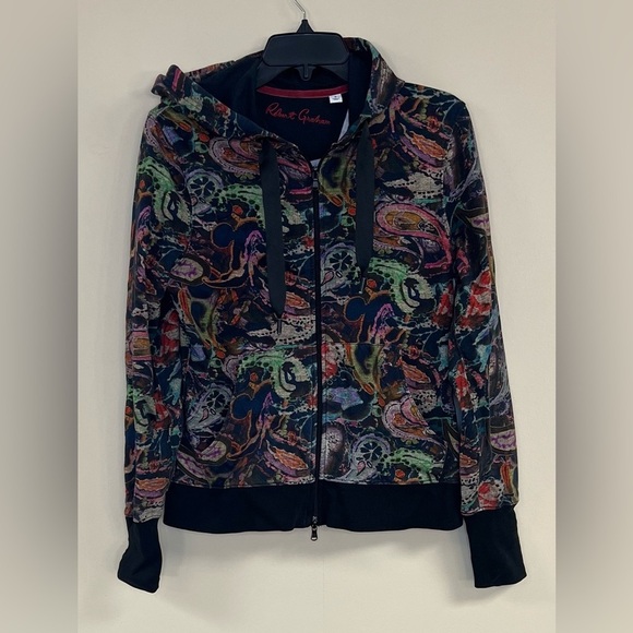 Robert Graham Jackets & Blazers - Robert Graham Women's Zoey Zip-Up Hoodie